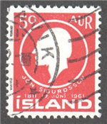Iceland Scott 335 Used